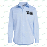 Blue Generation Stretch Poplin Long Sleeve Dress Shirt