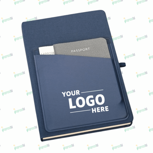 Linen Travel A5 Notebook