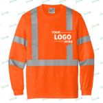 CornerStone Class 3 Mesh Long Sleeve Safety Pocket T-shirt