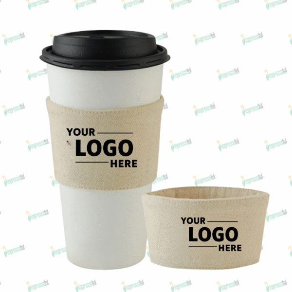 Paper Cup Sleeve – Eco-Friendly Heat-Resistant Cup Holder by Impressiful