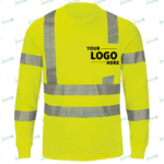 Red Kap Class 3 Hi-Vis Long Sleeve Safety Pocket T-shirt