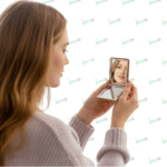 Rectangular Compact Mirror – Slim Portable Makeup Mirror by Impressiful