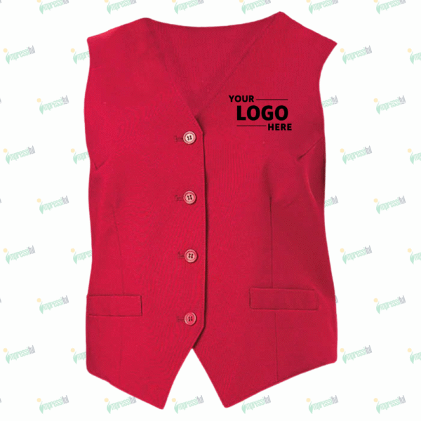 Blue Generation Women's Scotchgard Treated Twill Bistro Vest