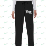 Jaanuu Women's Xenos Essential Knit-Waist Scrub Pant - Embroidered