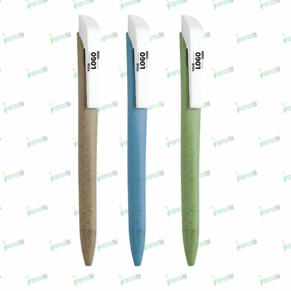 Wheaty Pen – Eco-Friendly Wheat Straw Ballpoint Pen | Impressiful
