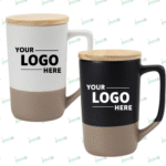 Ceramic Mug with Clay Bottom – Stylish Two-Tone Custom Printed Mug | Impressiful
