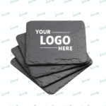 Square Slate Coaster – Premium Natural Stone Drink Coaster | Impressiful