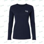 Jaanuu Women's RegenX Cotton Underscrub Long Sleeve T-shirt - Embroidered