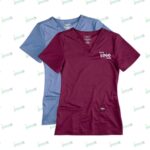 Cherokee Workwear Revolution Women's V-Neck Scrub Top - Embroidered