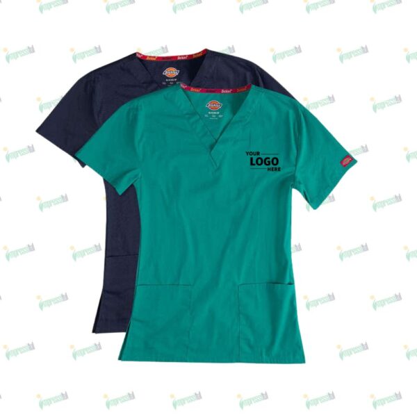 Dickies Women's V-Neck Scrub Top
