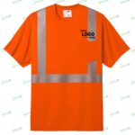 CornerStone Class 2 Segmented Tape Safety Pocket T-shirt