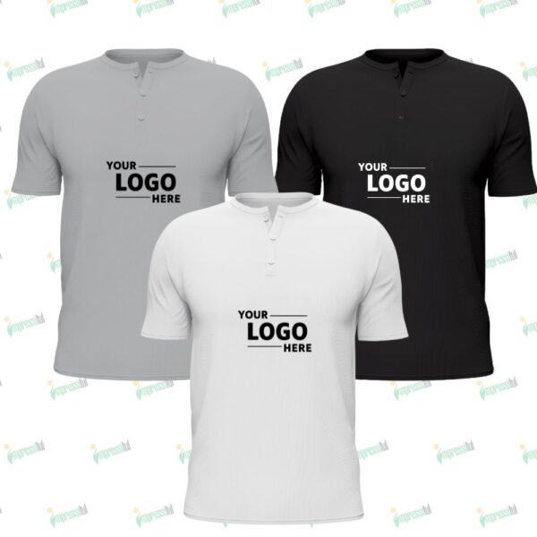 Henley T-Shirt – Classic 3-Button Casual Tee | Impressiful