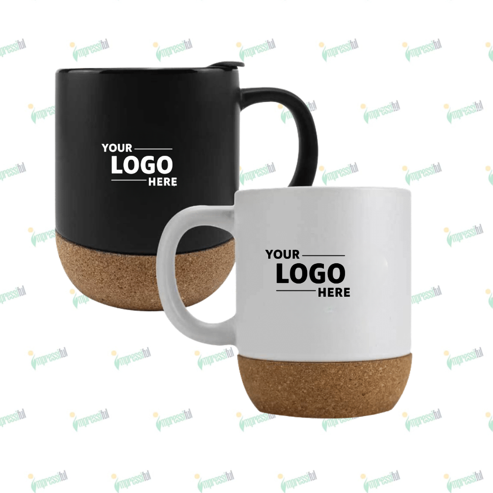 Untitled design - 2025-11-25T211903.195 Cork Coffee Mug – Insulated Eco-Friendly Drinkware | Impressiful - Image 1