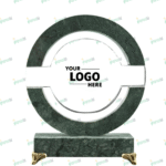 Round Crystal and Marble Award