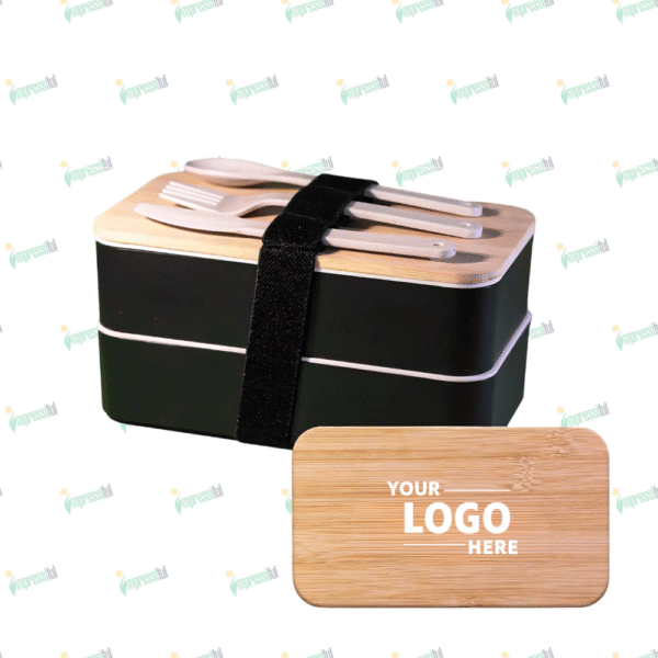 Double Decker Lunchbox – Stackable, Durable & Customizable | Impressiful