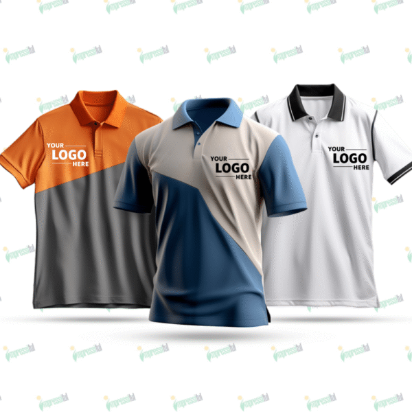 Two-Tone Corporate Polo – Professional Dual-Color Workwear by Impressiful