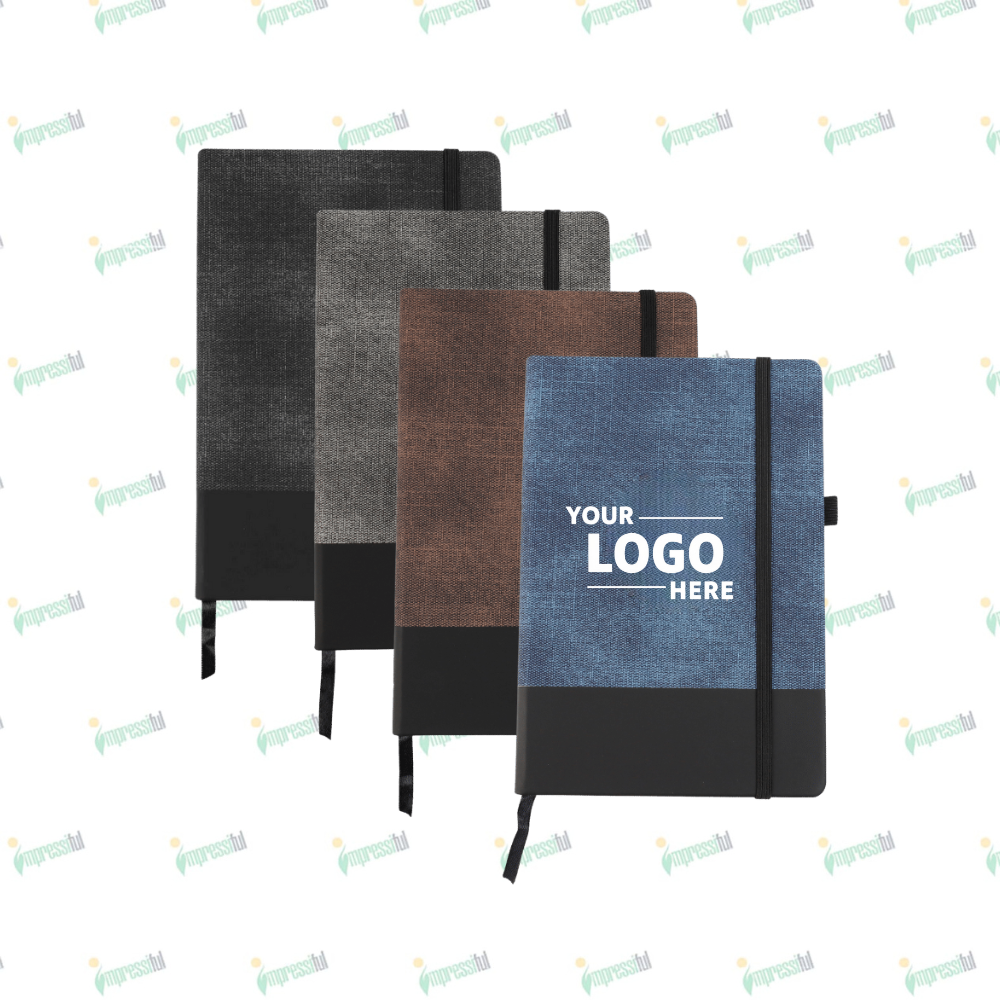 Untitled design (22) Josette A5 Notebook – Elegant Hardbound Journal with Premium Finish | Impressiful - Image 1