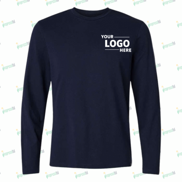 Jaanuu RegenX Cotton Underscrub Long Sleeve T-shirt - Embroidered