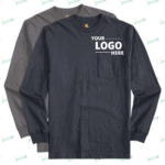 Carhartt Workwear Crewneck Long Sleeve Pocket T-shirt - Embroidered