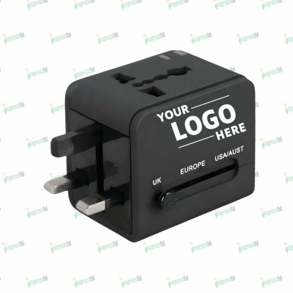 GlobeMate Travel Adapter – Universal Multi-Port Charger for Global Connectivity