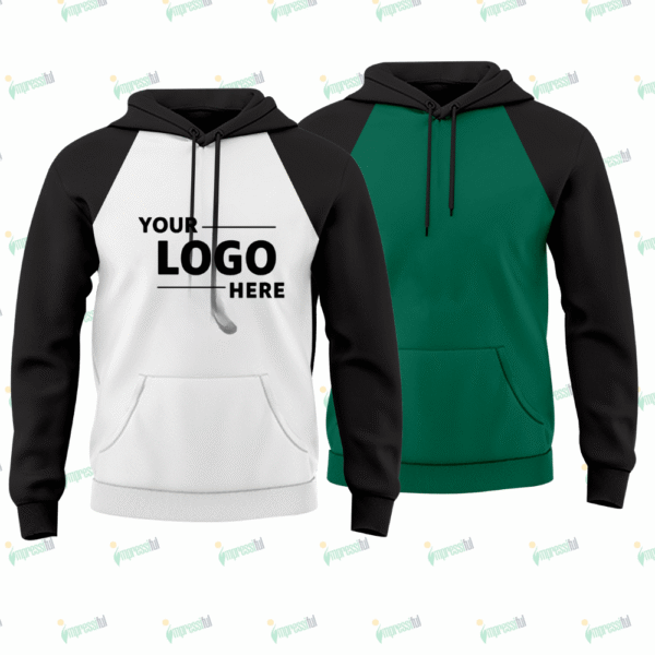 Raglan Fleece Hoodie – Premium Soft Fleece Pullover | Impressiful