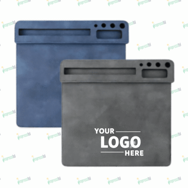 Fabric Mouse Pad with Wireless Charger – Smart Desk Essential by Impressiful