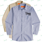 Red Kap Tall Long Sleeve Industrial Work Shirt