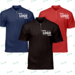 Kids Zipper Polo Shirt