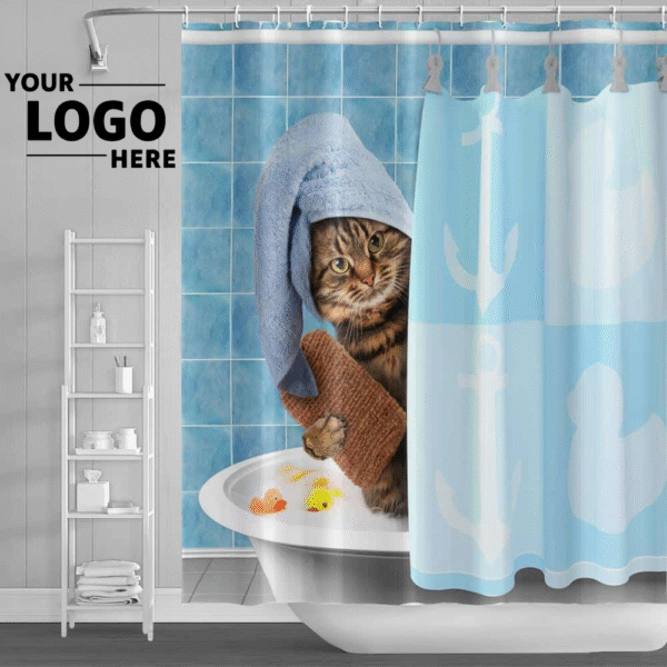 Shower Curtain – Waterproof & Stylish Bathroom Curtain for Modern Spaces