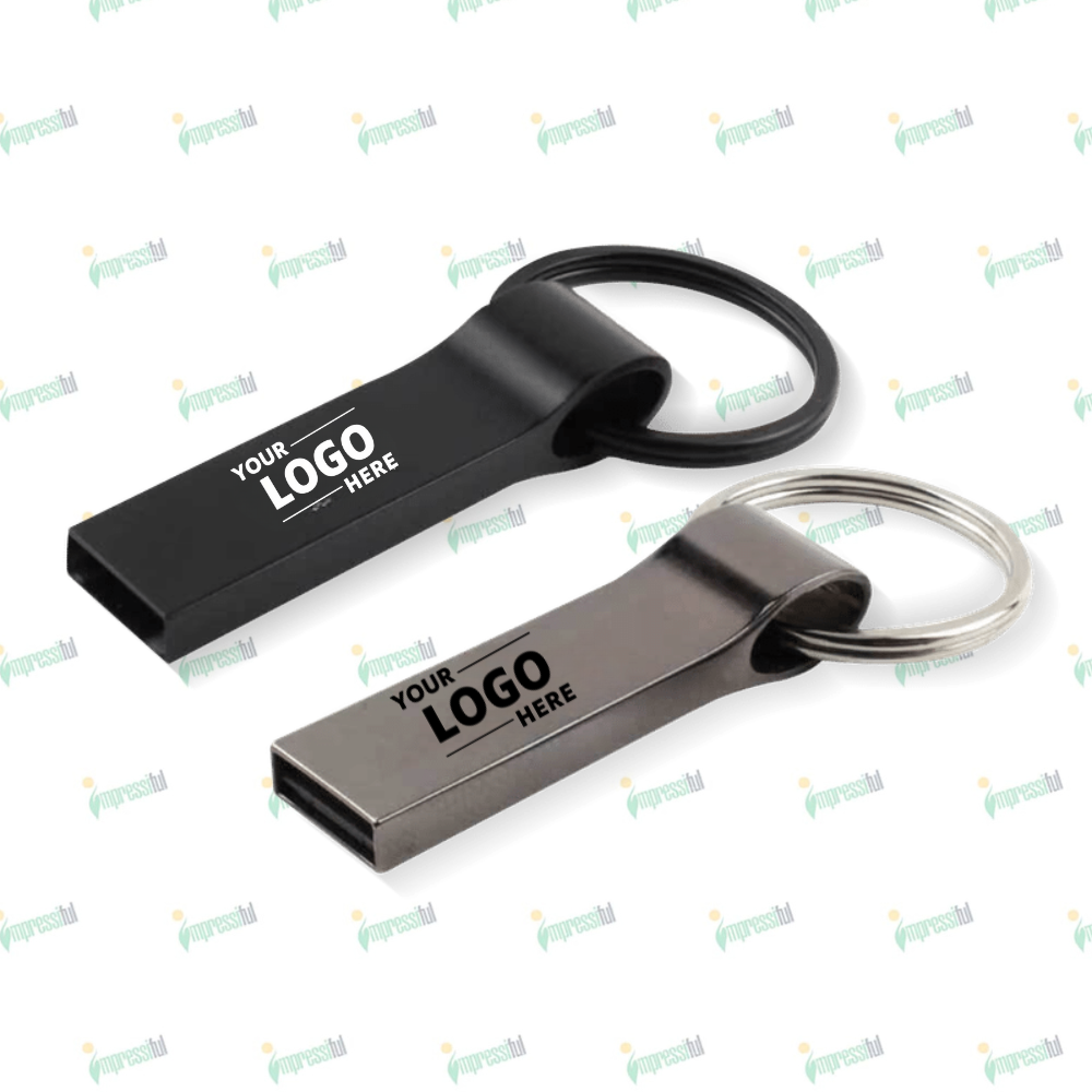 Untitled design (30) Metal USB Flash Drive with Key Ring – Durable Portable Storage by Impressiful - Image 1
