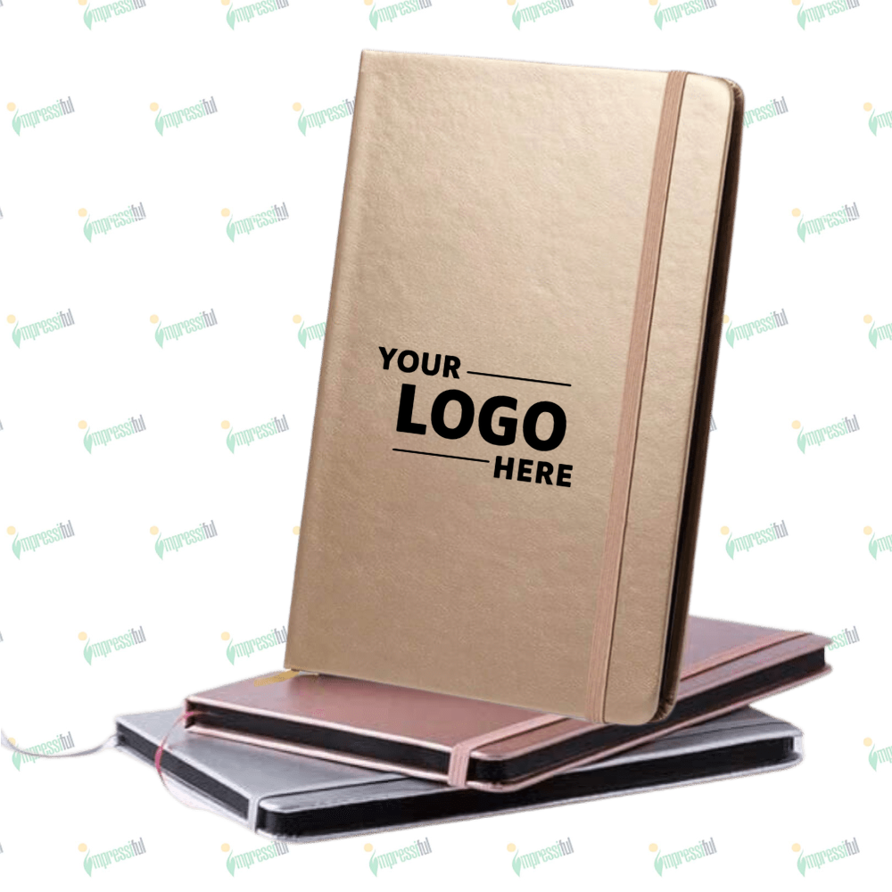 Untitled design (30) Metallic A5 Notebook - Image 1