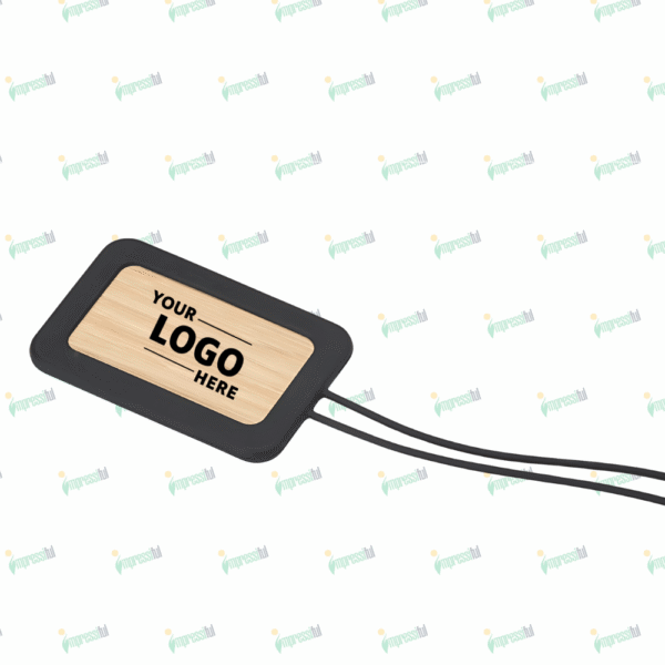 Wooden Luggage Tag – Elegant, Durable & Customizable Travel Accessory | Impressiful