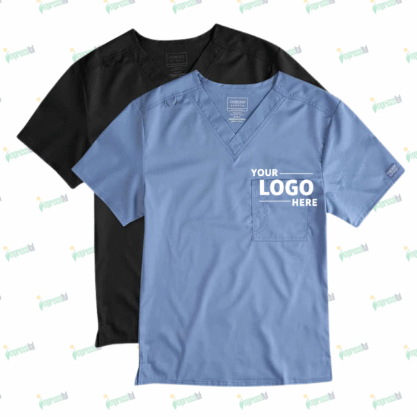 Cherokee Workwear Revolution One-Pocket Scrub Top - Printed