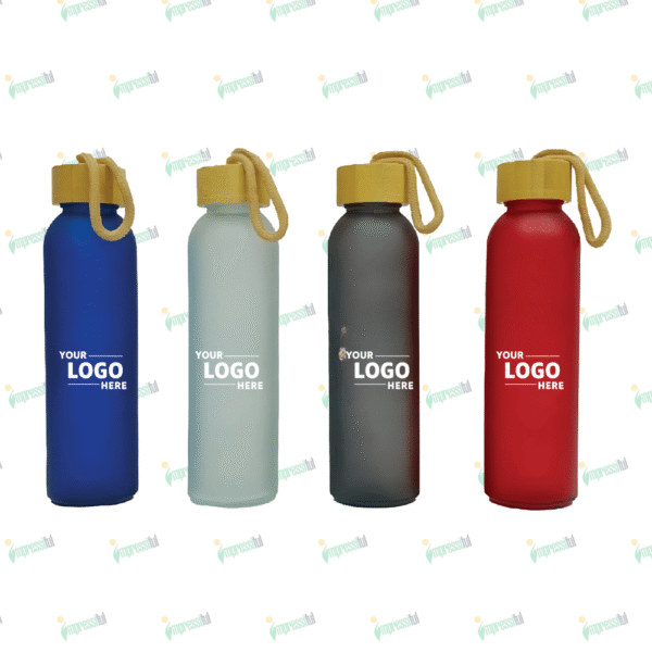 CRYO Frosted Glass Bottle – Stylish Frosted Hydration Bottle | Impressiful