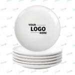 Set of 6 Ceramic Plates – Durable Everyday Dining Plate Set by Impressiful