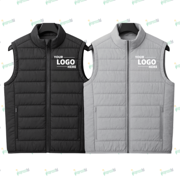 Puffer Vest Jacket | Custom Branded Outerwear by Impressiful