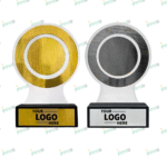 GORYL Round Trophy – Premium Custom Engraved Recognition Award | Impressiful