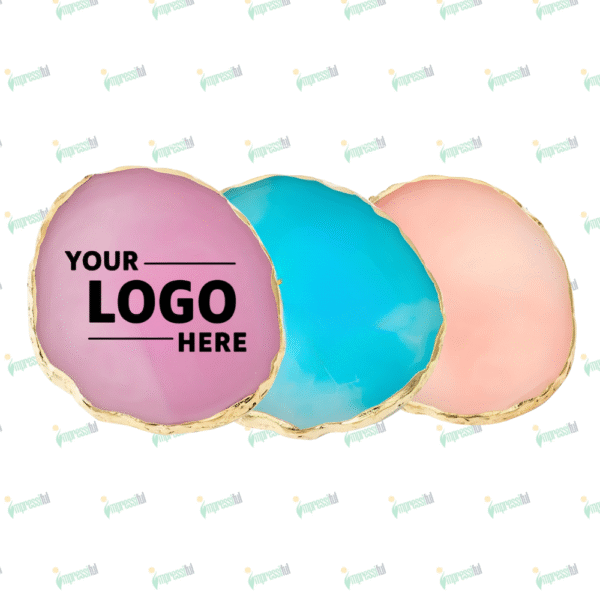 Resin Coaster – Elegant Custom Coasters for Home, Office & Corporate Gifting