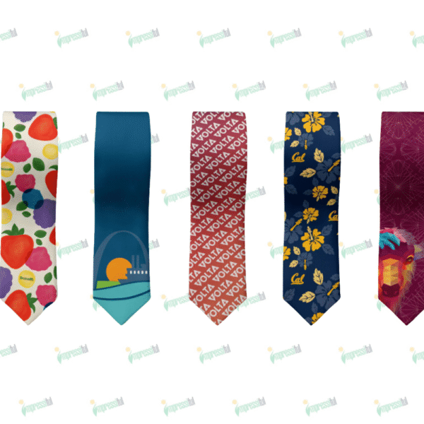 All-Over-Print Tie – Fully Custom Printed Corporate & Event Neckties | Impressiful