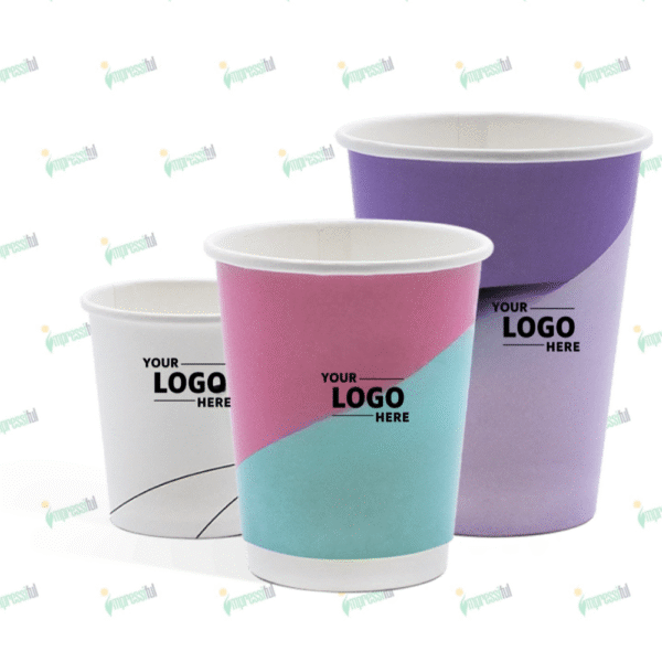 Double Wall Paper Cup – Insulated Custom Printed Cups for Events & Branding | Impressiful