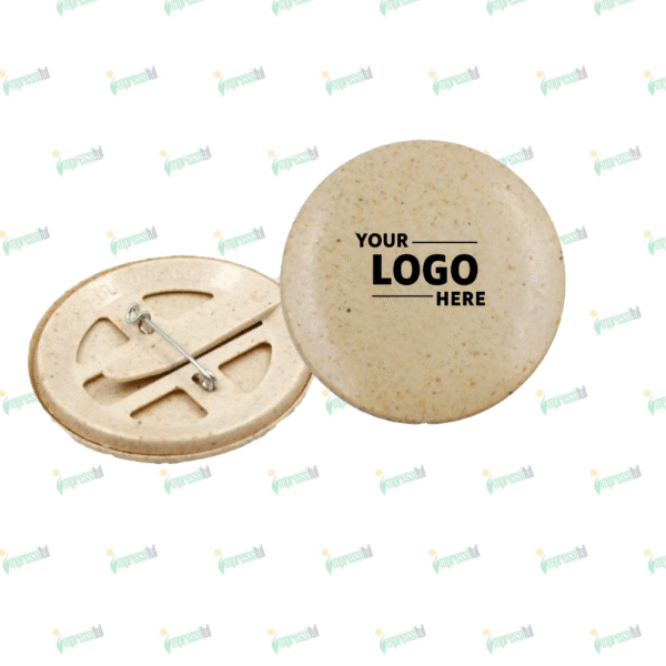 Eco-friendly Button Badge – Sustainable Custom Badges for Events & Branding | Impressiful