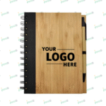 Bamboo Cover Notebook with Matching Pen