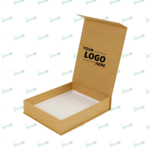 Brown Kraft Magnetic Flap Gift Box – Premium Eco-Friendly Rigid Packaging | Impressiful