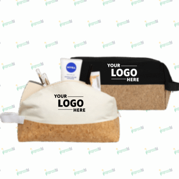 Cotton Toiletry Bag – Eco-Friendly Travel Pouch for Everyday Essentials | Impressiful