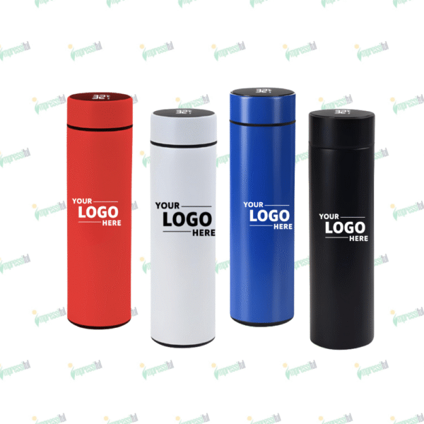 Smart Insulated Bottle with Temperature LED – Intelligent Stainless Steel Flask for Daily Hydration | Impressiful