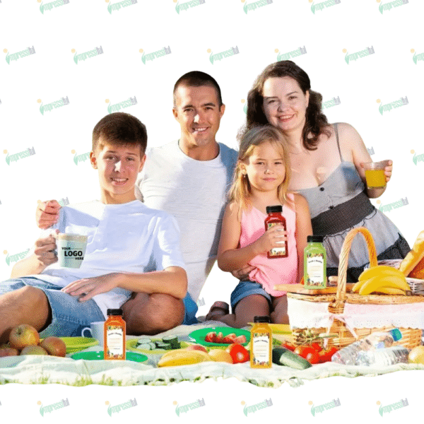 Clear Plastic Water Bottle – Lightweight Reusable Hydration Bottle by Impressiful