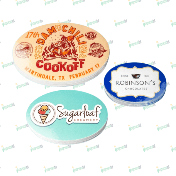 Oval Stickers