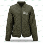 Vantage Women's Everett Diamond Quilted Bomber Jacket