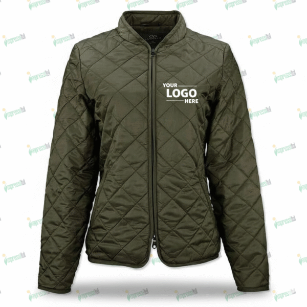 Vantage Women's Everett Diamond Quilted Bomber Jacket