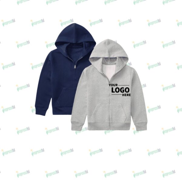 Full Zipper Activewear Hoodie – Premium Custom Sports Hoodie by Impressiful